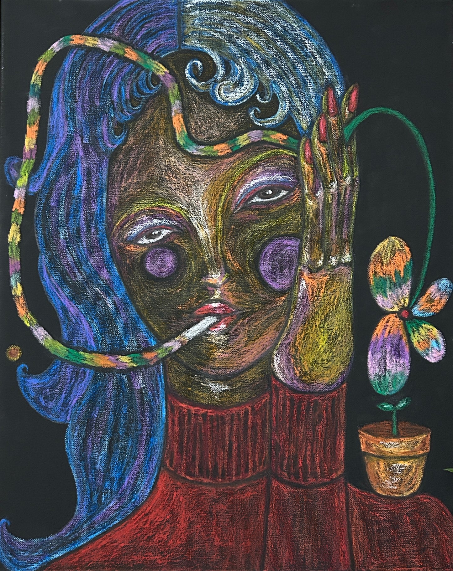 {mystery of a woman's gaze}